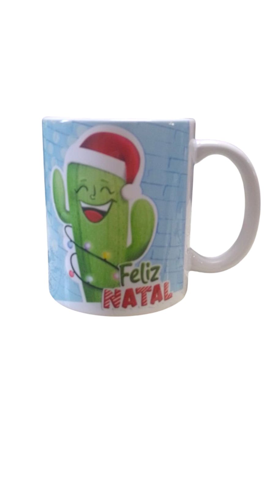 CANECA NATAL PORCELANA